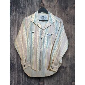 VTG ID# Official Identification Shirt Mens 80s Size Two Read Details For Sizing